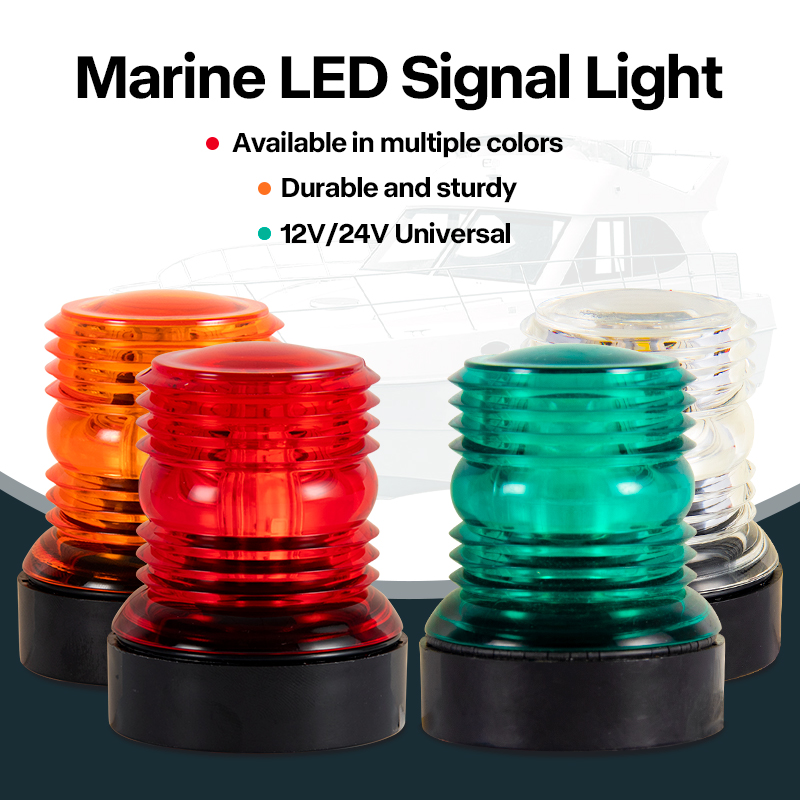 Fishing Boat Anchor - Feu d'ancrage LED marin 12V, étanche,