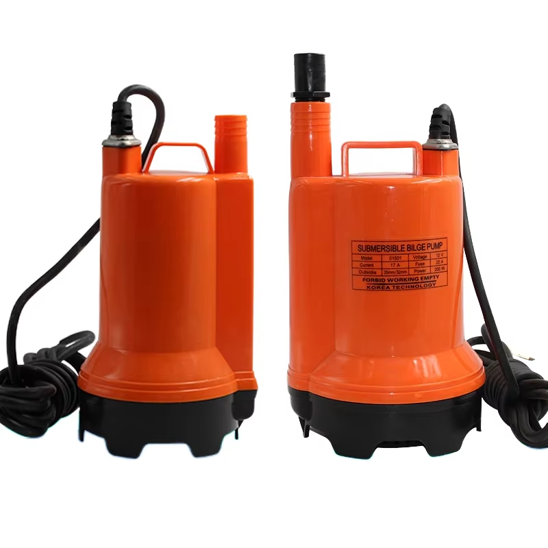 Fishing Boat Bilge Pump - Pompe de cale marine 12V/24V DC,