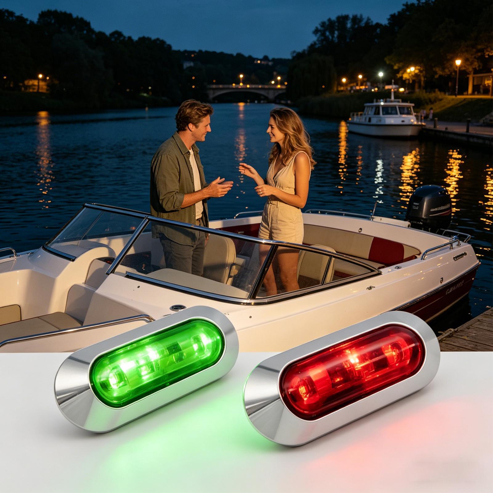 Fishing Boat Navigation Light - Feux de navigation marins LED 12-24V,