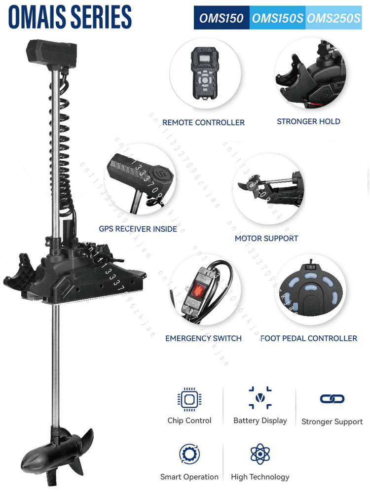 Fishing Boat Trolling Motor - Promotion Moteur électrique hors-bord pour canoë,