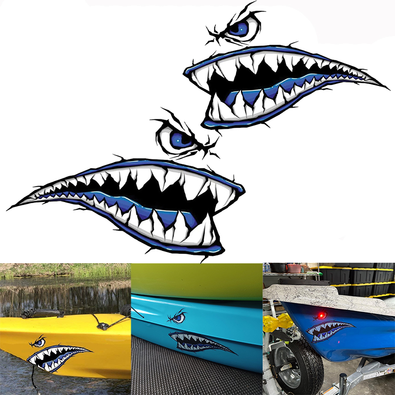 Fishing Boat Trailer - Autocollants en vinyle imperméables pour bateau,