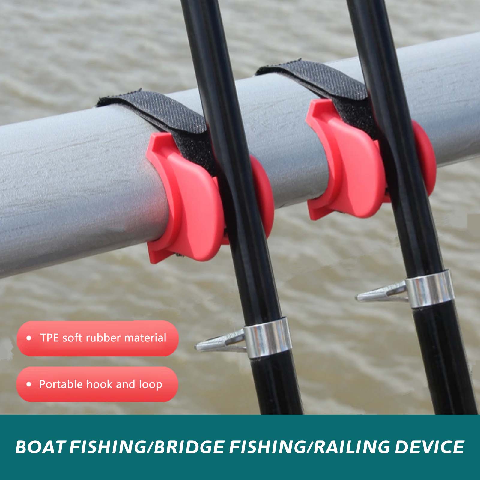 Fishing Boat Trailer - Support de canne à pêche en