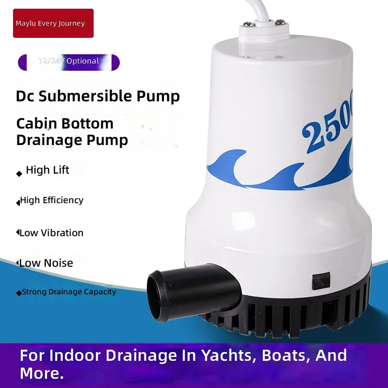 Fishing Boat Bilge Pump - Pompe de cale marine 12V 24V