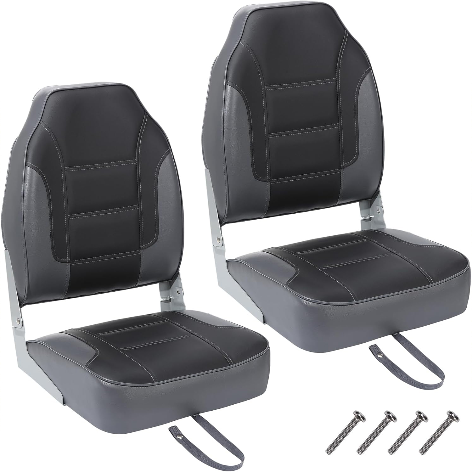 Fishing Boat Seat - Lot de 2 sièges pliants pour