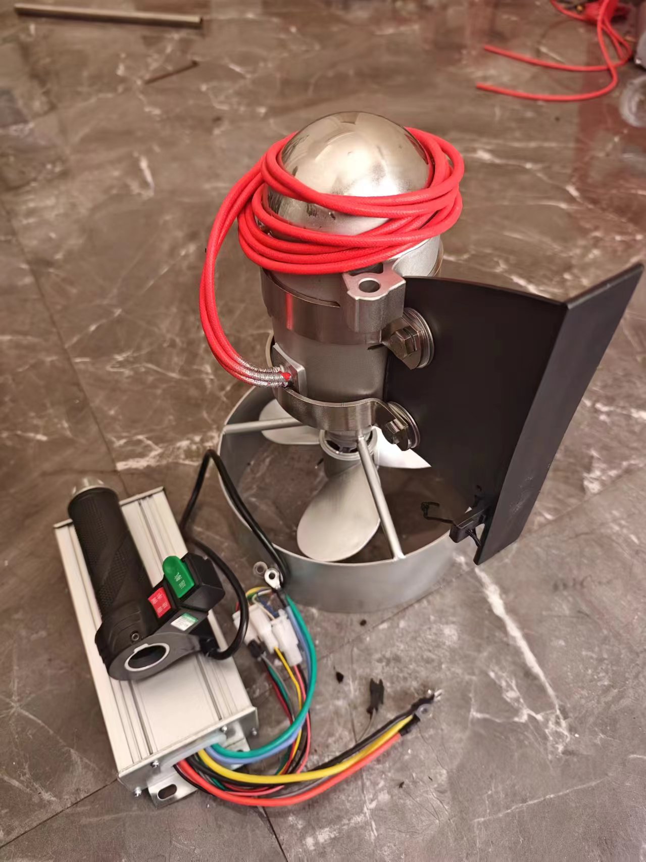 Moteur de propulseur électriqu - Fishing Boat Paddle avis et prix