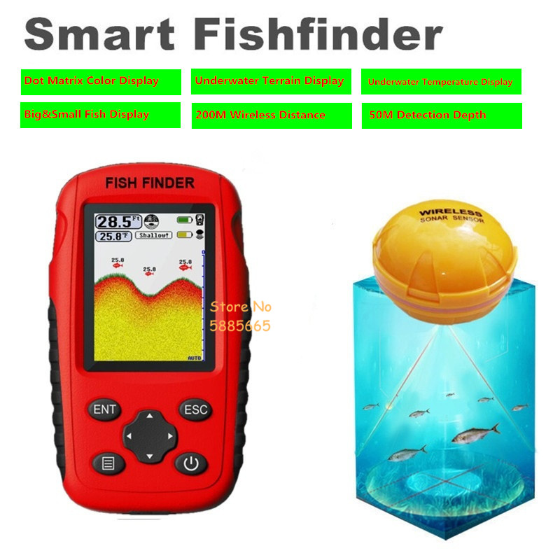 Détecteur de poissons intellig - Fishing Boat Depth Finder avis et prix