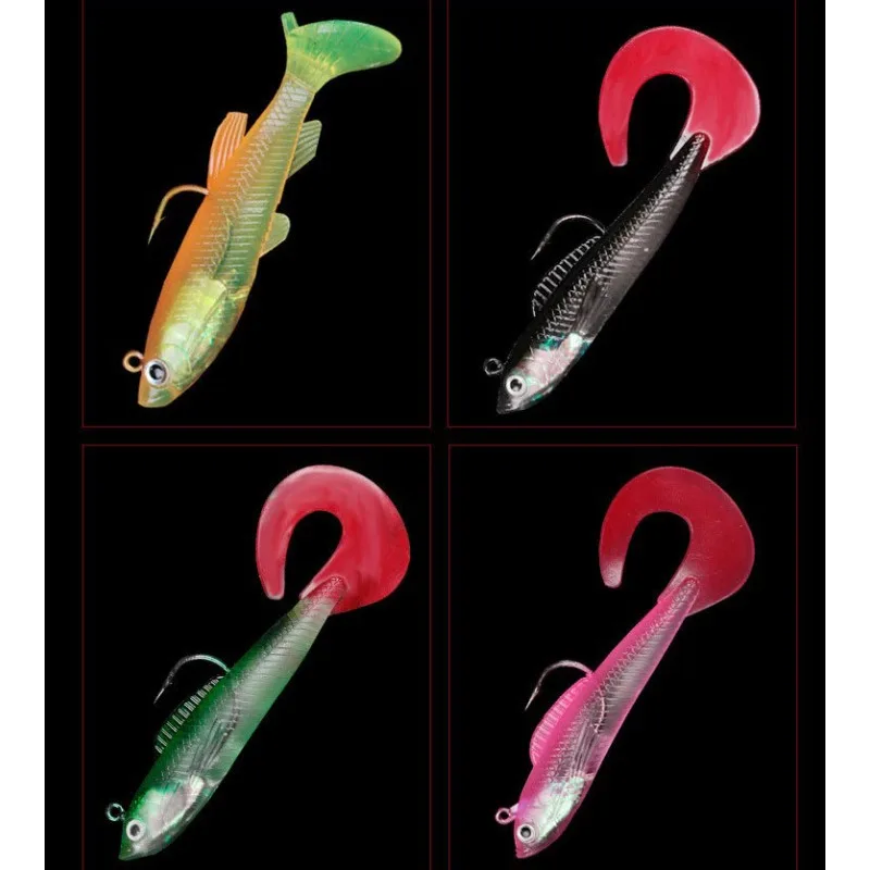 10 leurres souples multicolore - Fishing Boat Anchor avis et prix