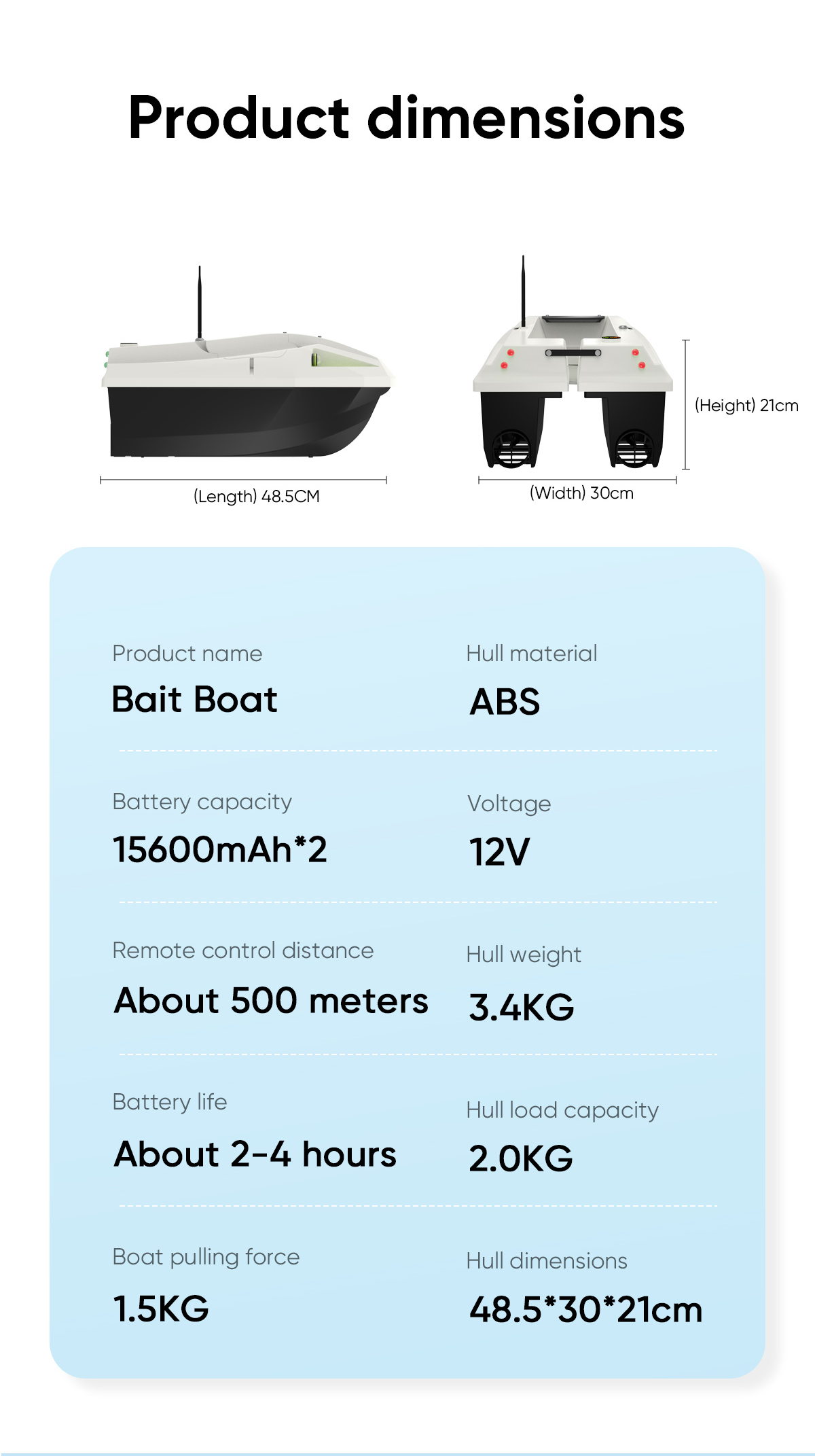 Bateau à appâts télécommandé p - Fishing Boat Gps avis et prix