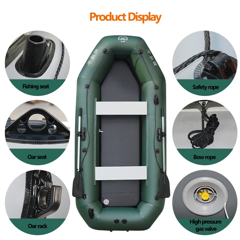 Bateau gonflable en PVC avec f - Fishing Boat Trailer avis et prix