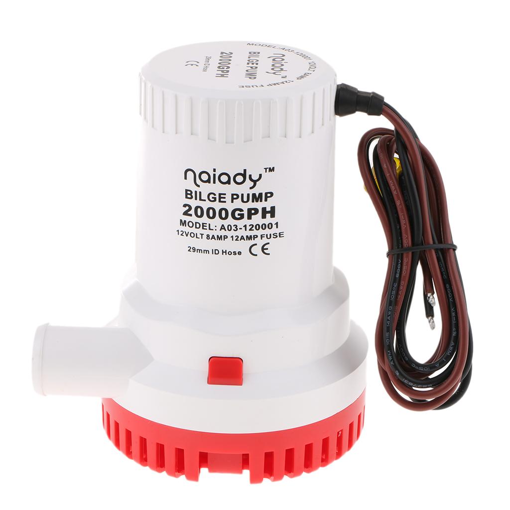 Pompe de cale submersible 12V  - Fishing Boat Bilge Pump avis et prix