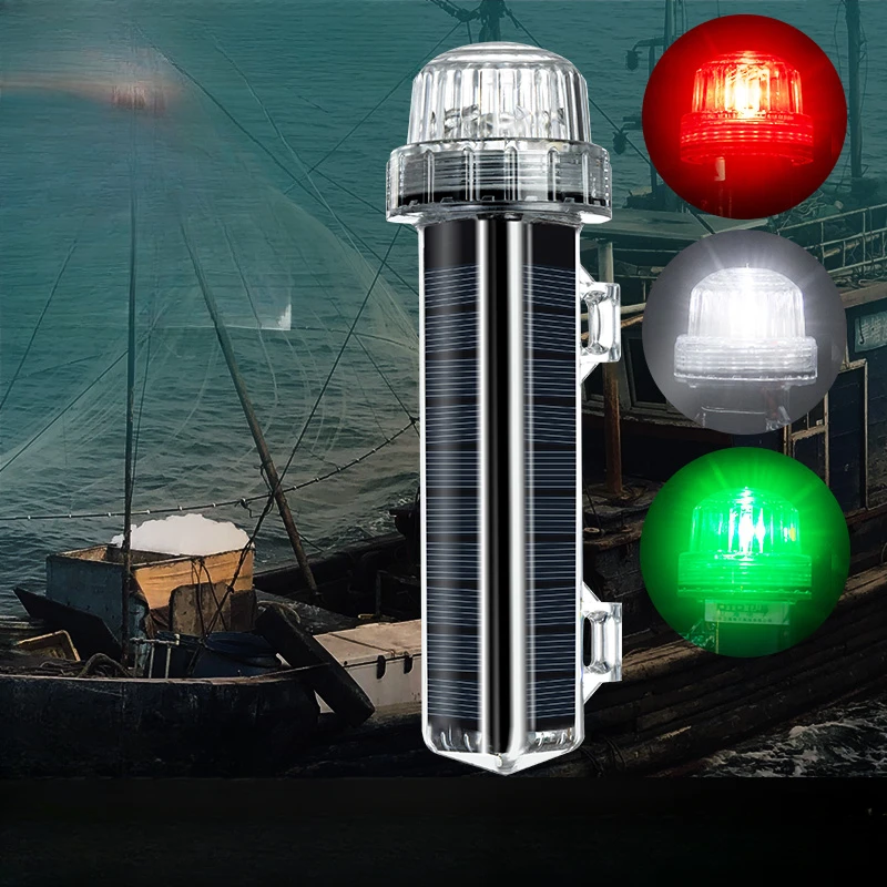 Feu de signalisation solaire o - Fishing Boat Navigation Light avis et prix