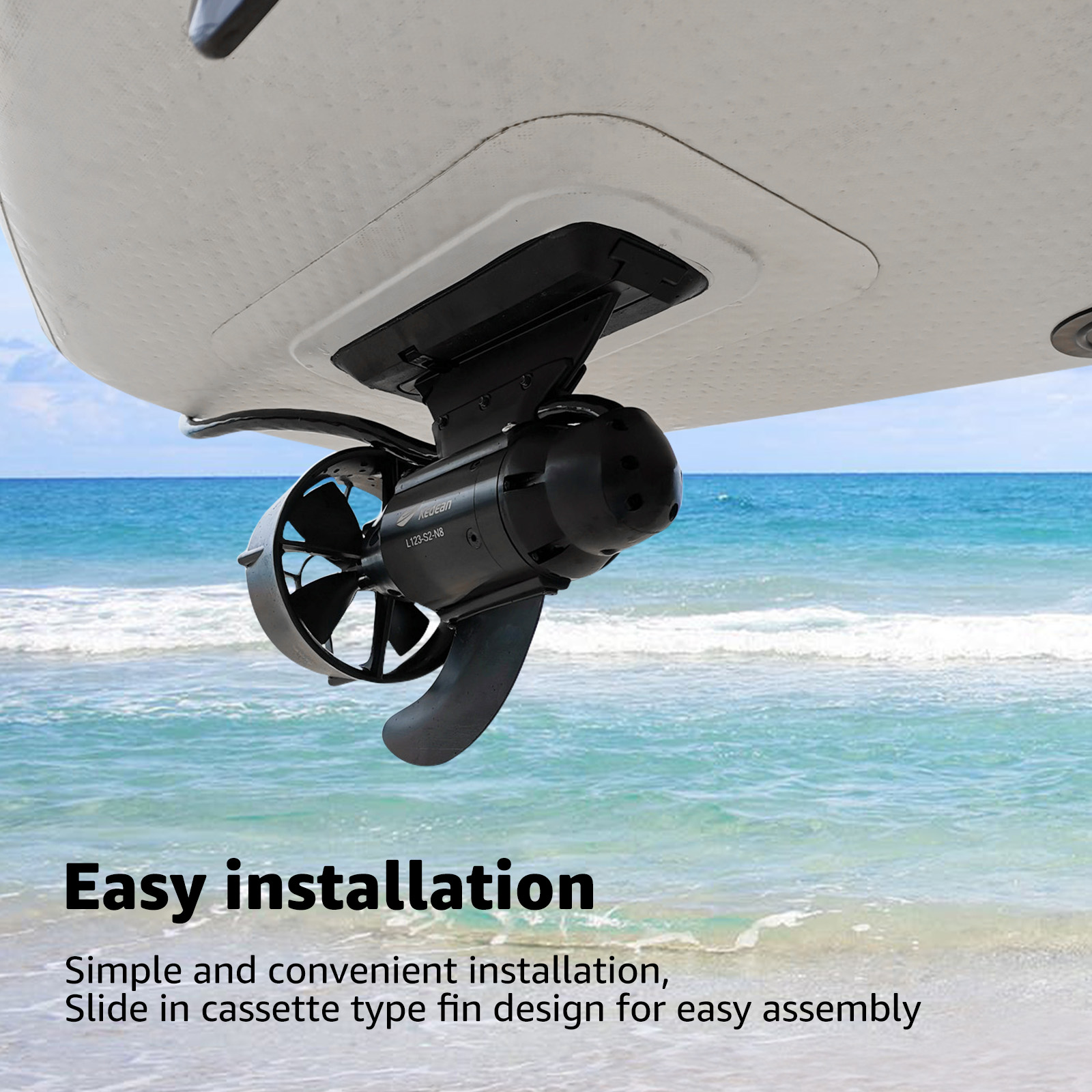 Moteur électrique sous-marin 3 - Fishing Boat Trolling Motor avis et prix