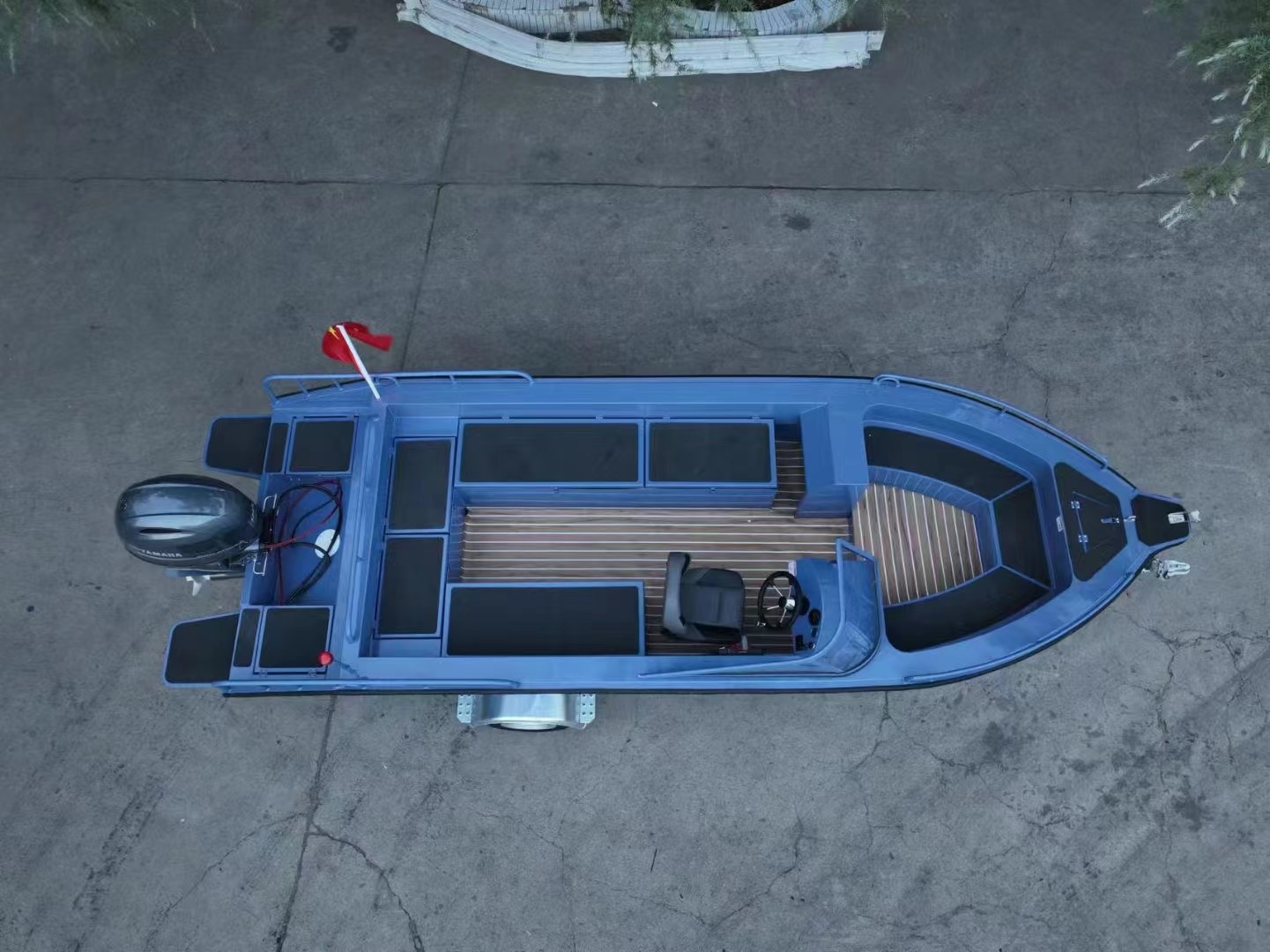 Bateau de vitesse plat en alli - Fishing Boat Aluminum avis et prix