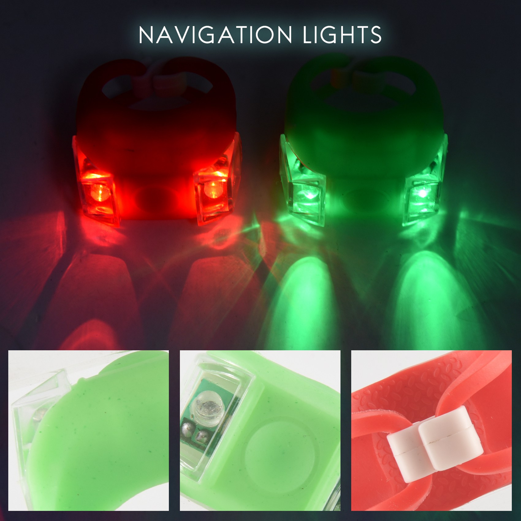 4 x feux de Navigation LED pou - Fishing Boat Navigation Light avis et prix