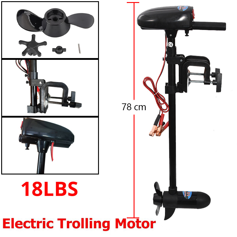 Moteur de bateau électrique 18 - Fishing Boat Trolling Motor avis et prix
