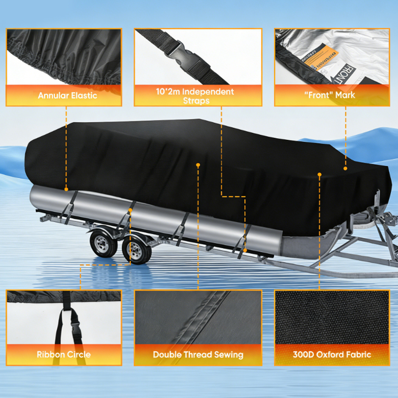 Housse de bateau durable, coup - Fishing Boat Cover avis et prix