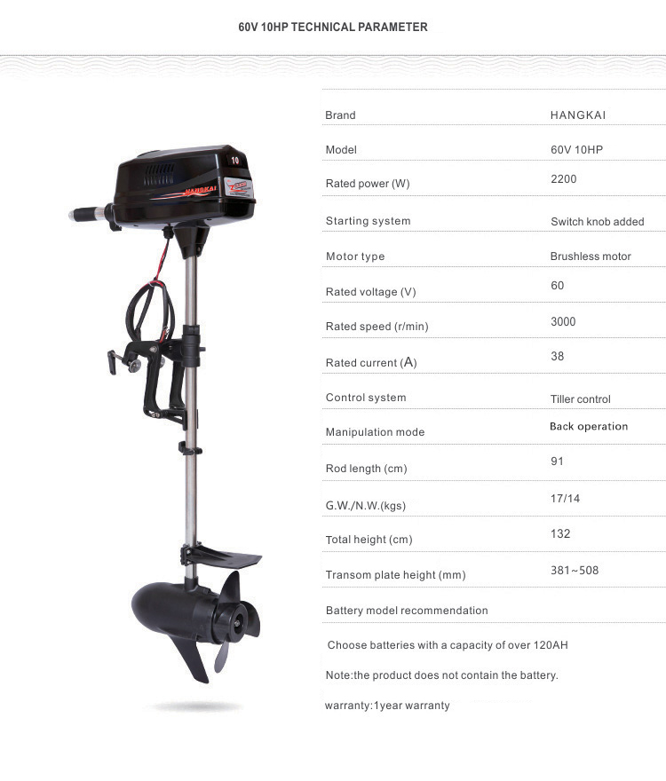 Moteur de pêche à la traîne ho - Fishing Boat Trolling Motor avis et prix