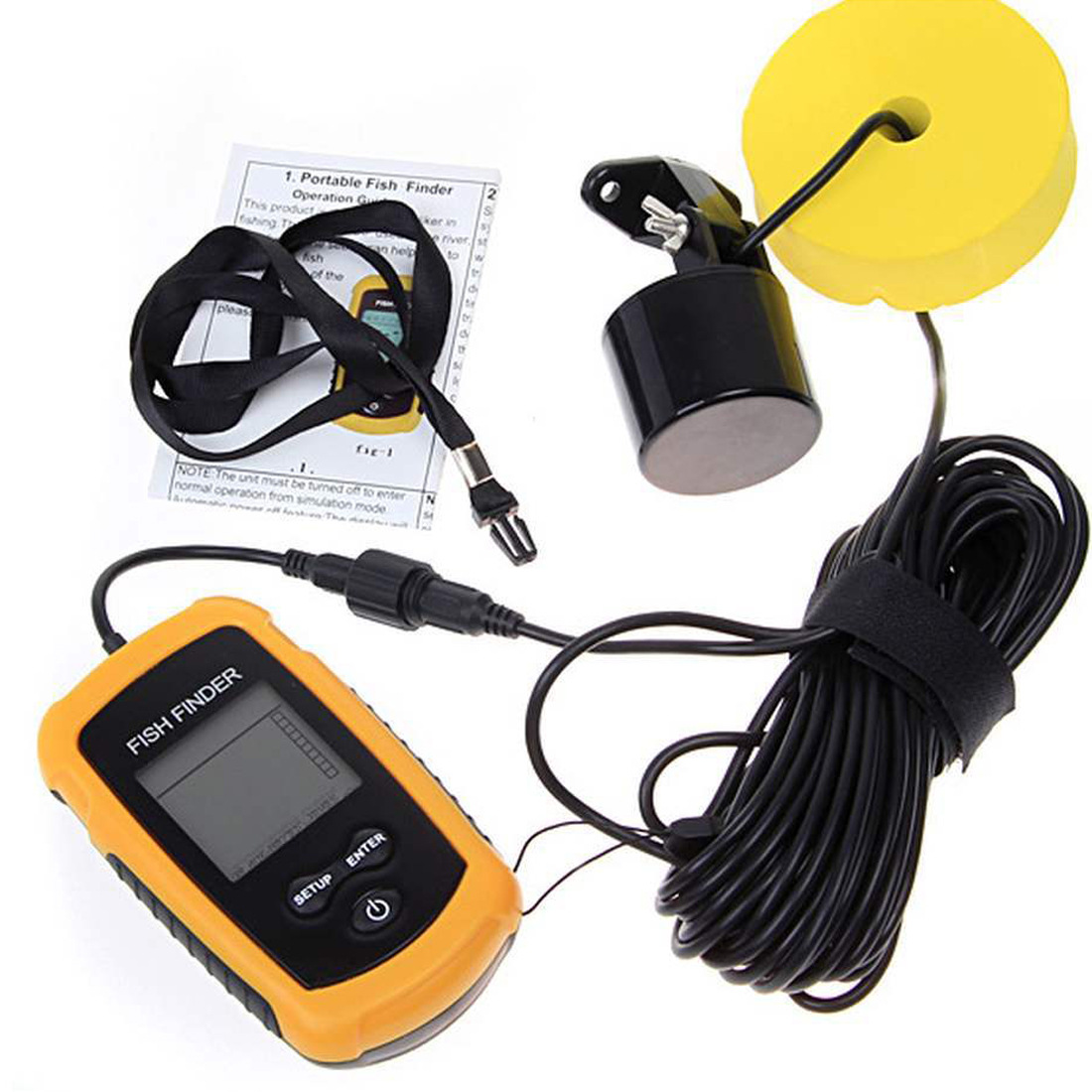 Détecteur de poissons sonar po - Fishing Boat Depth Finder avis et prix