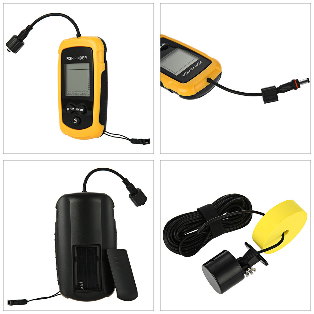 Détecteur de poissons sonar po - Fishing Boat Depth Finder avis et prix