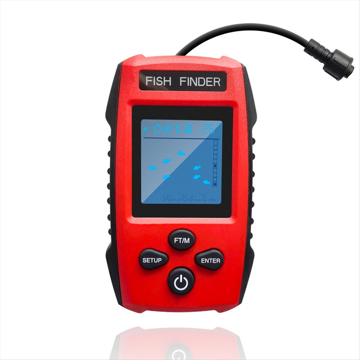 Détecteur de poisson LCD coule - Fishing Boat Depth Finder avis et prix
