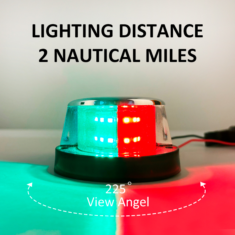 Feu de navigation marin LED 12 - Fishing Boat Navigation Light avis et prix