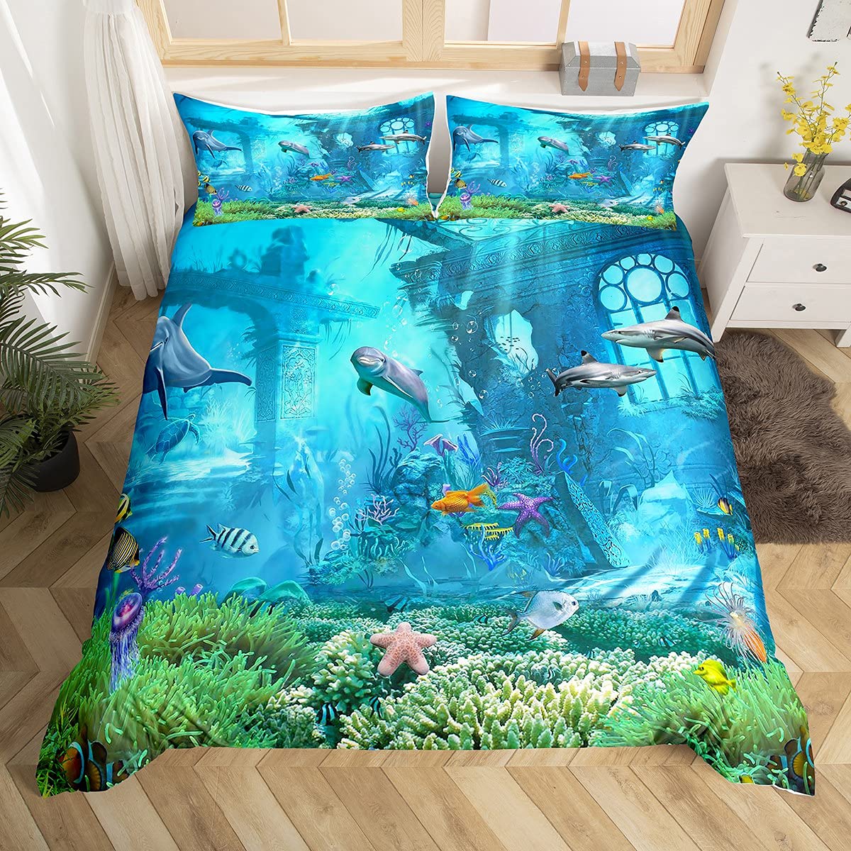 Poisson housse de couette ense - Fishing Boat Cover avis et prix