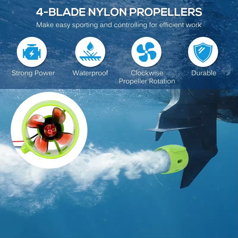Propulseur sous-marin sans bal - Fishing Boat Trolling Motor avis et prix