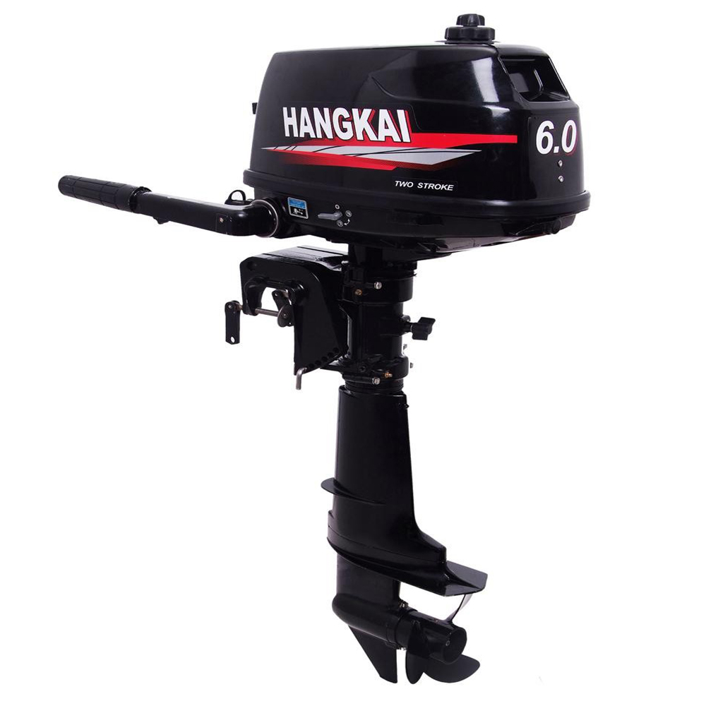 Moteur hors-bord Hangkai 6Hp 2 - Fishing Boat Outboard Motor avis et prix