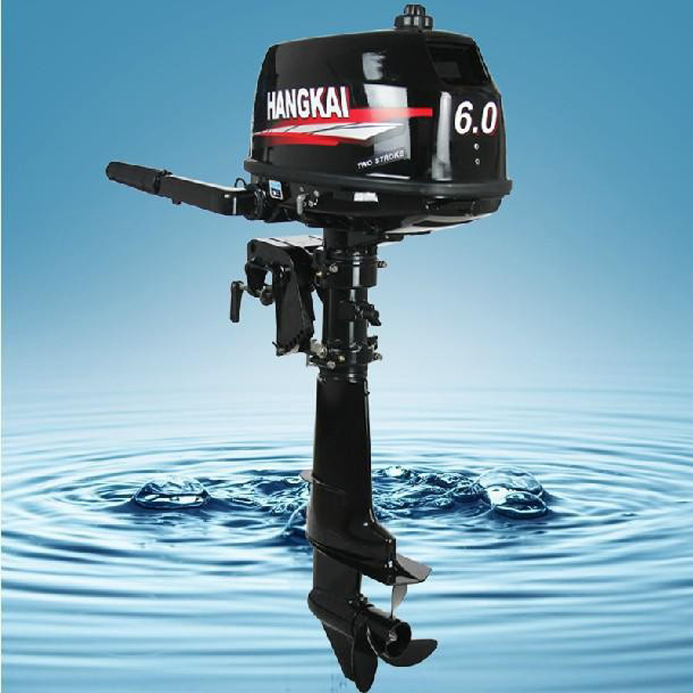 Moteur hors-bord Hangkai 6Hp 2 - Fishing Boat Outboard Motor avis et prix