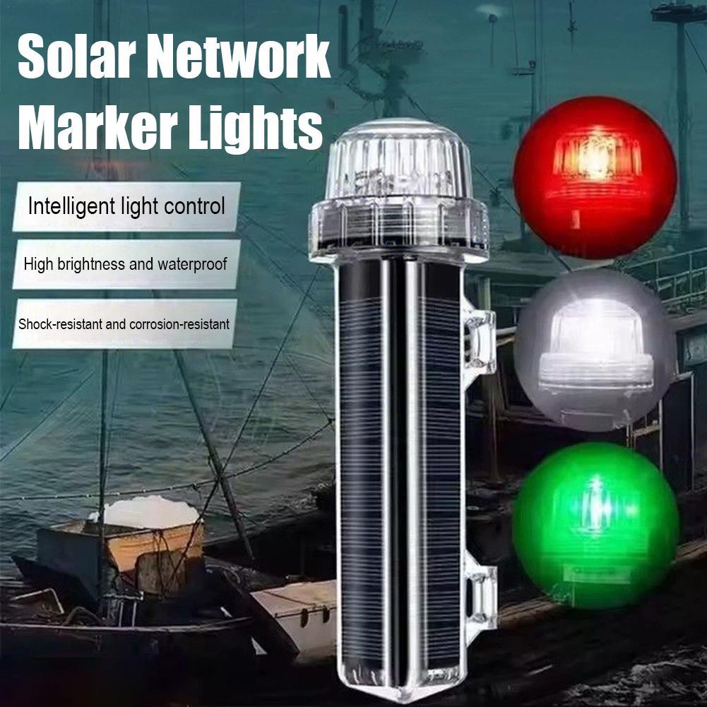 Feu de signalisation solaire o - Fishing Boat Navigation Light avis et prix