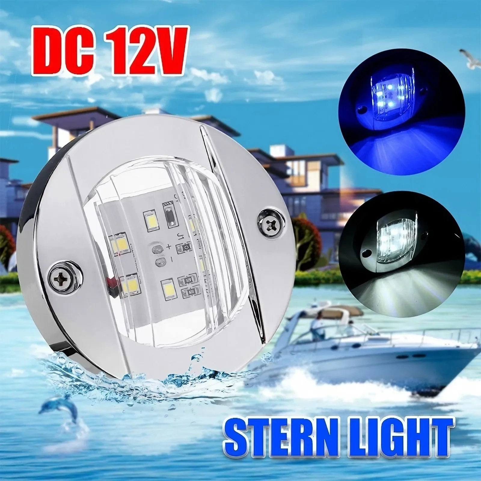 Feu arrière LED 12V pour batea - Fishing Boat Paddle avis et prix