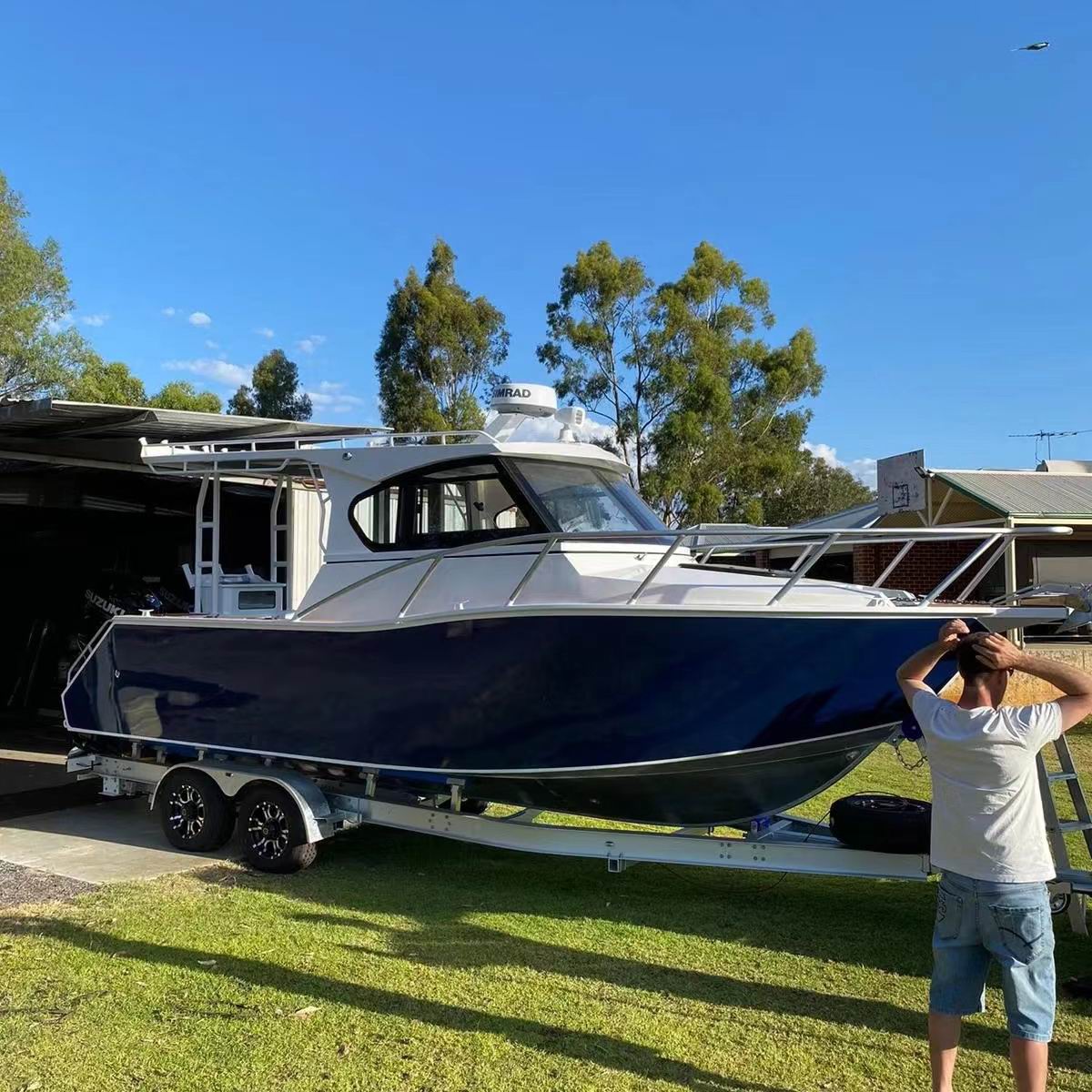 Bateau de croisière de luxe en - Fishing Boat Outboard Motor avis et prix